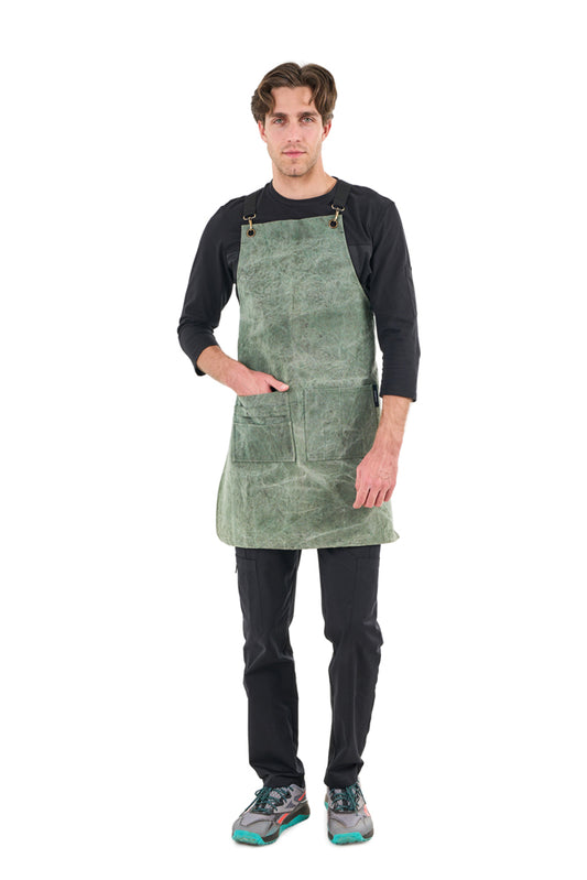 Αυτή η ποδιά σερβιτόρου/barista στηθούρι με 2 τσέπες 
