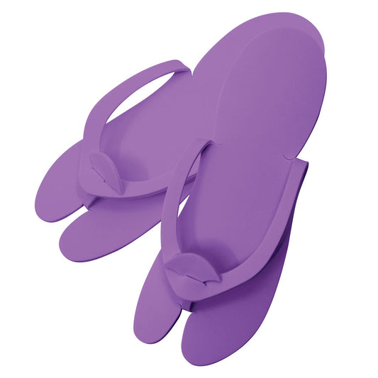 Σαγιονάρες πεντικιούρ "EVA" Soft Care μωβ (12 ζεύγη) - 121_031_PU