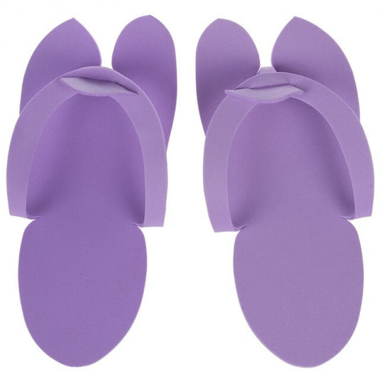 Σαγιονάρες πεντικιούρ "EVA" Soft Care μωβ (12 ζεύγη) - 121_031_PU