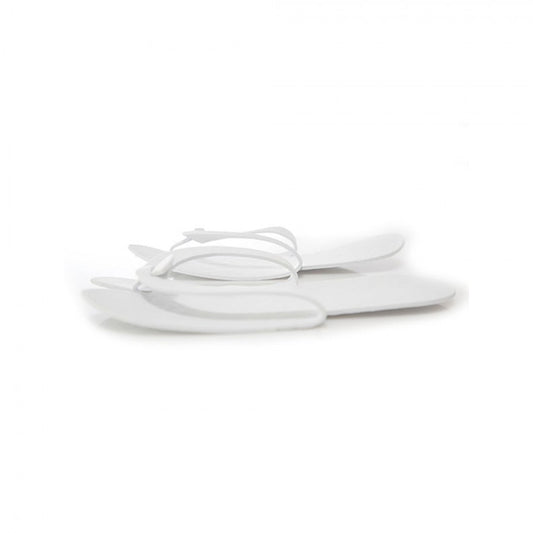 Σαγιονάρες πεντικιούρ "EVA" Soft Care λευκές (12 ζεύγη) - 121_031_W