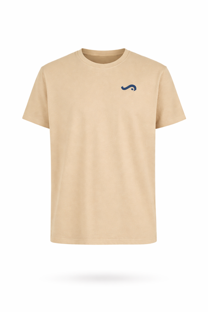 T-shirt με κέντημα κύμα - 5789618