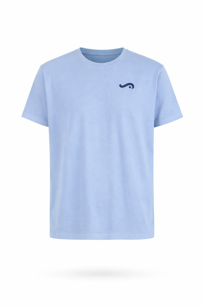 T-shirt με κέντημα κύμα - 5789618