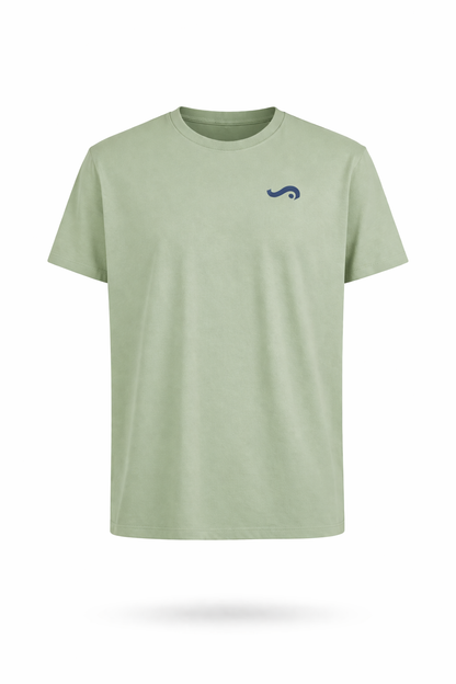 T-shirt με κέντημα κύμα - 5789618