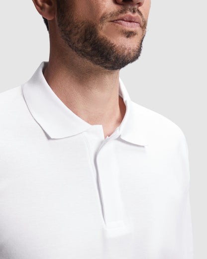 Ανδρικό μακρυμάνικο polo με velcro - 8404
